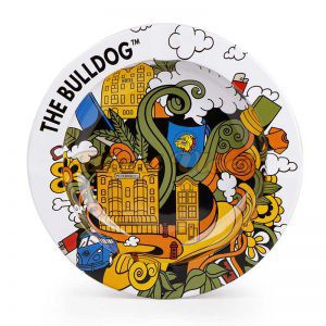 Metalen asbak the bulldog