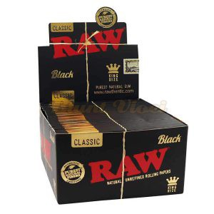Raw Black Vloei Kingsize