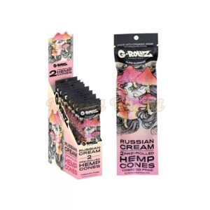G-Rollz Hemp Cones-Russian Cream