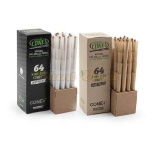 Cones met Carbon Filtertip 64 Stuks