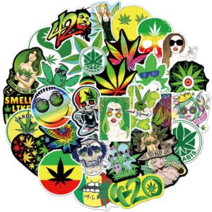 420 Wiet Stickers