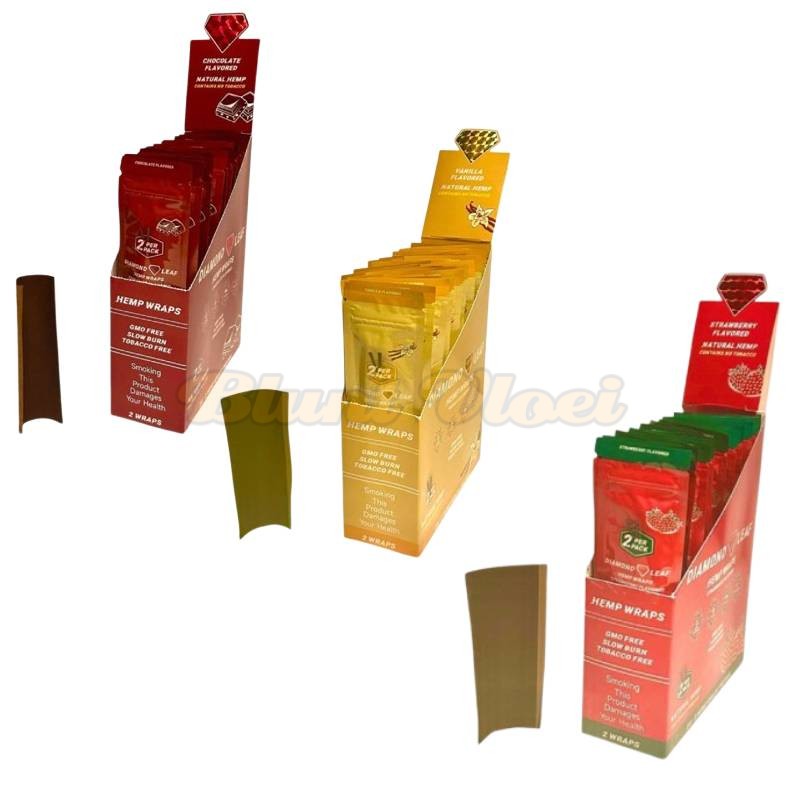 Diamond Leaf Blunt Wraps